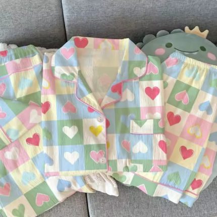 Doodle Heart Pj Set