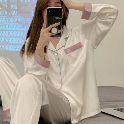Cream Cloud PJ Set