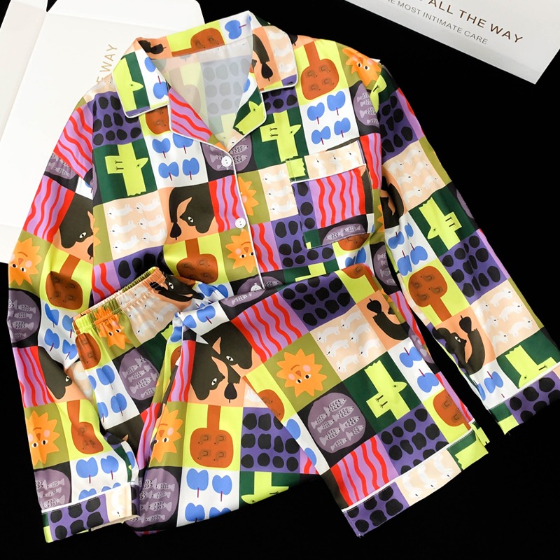 Colorful Chaos PJ Set