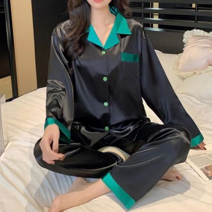 Midnight Emerald PJ Set