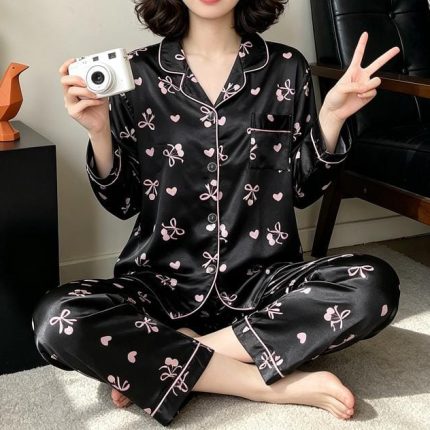 Ribbon Romance PJ Set